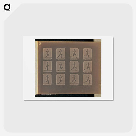 アートポストカード-Running
 - エドワード マイブリッジ Postcard.