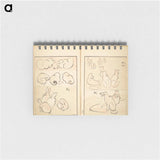 Transmitting the Spirit, Revealing Form of Things: Picture Album of Drawings at One Stroke - 葛飾 北斎 Memo.