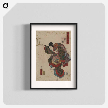 アートポスター-Daiichi no Maki
 - 歌川 国貞 Poster.