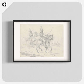 アートポスター-Scraps, No. 39: Mounted Hussars
 - イェール大学アートギャラリー Poster.