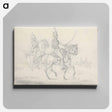 アートパネル-Scraps, No. 39: Mounted Hussars
 - イェール大学アートギャラリー Canvas.