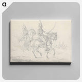 アートパネル-Scraps, No. 39: Mounted Hussars
 - イェール大学アートギャラリー Canvas.