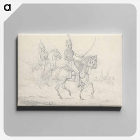 アートパネル-Scraps, No. 39: Mounted Hussars
 - イェール大学アートギャラリー Canvas.