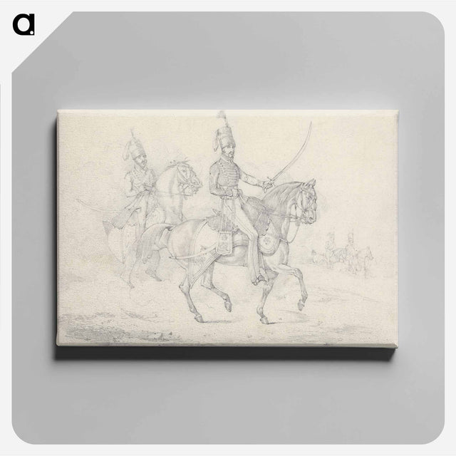 アートパネル-Scraps, No. 39: Mounted Hussars
 - イェール大学アートギャラリー Canvas.