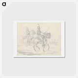 アートポストカード-Scraps, No. 39: Mounted Hussars
 - イェール大学アートギャラリー Postcard.