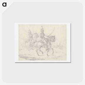 アートポストカード-Scraps, No. 39: Mounted Hussars
 - イェール大学アートギャラリー Postcard.