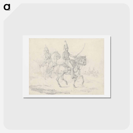 アートポストカード-Scraps, No. 39: Mounted Hussars
 - イェール大学アートギャラリー Postcard.