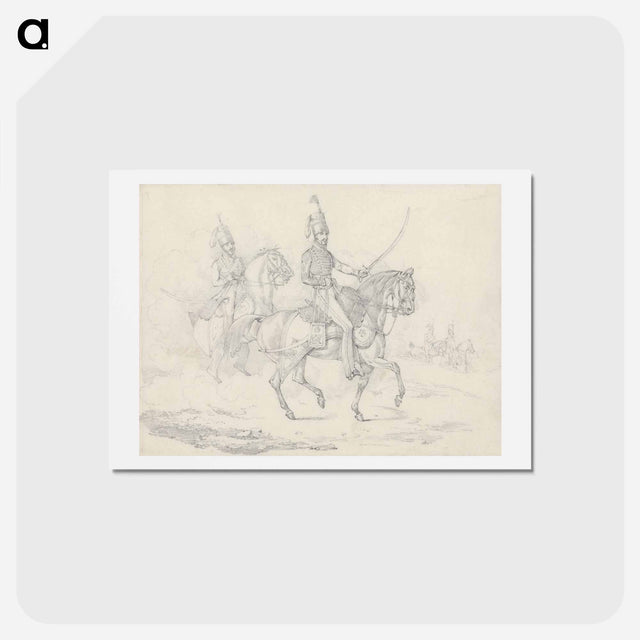 アートポストカード-Scraps, No. 39: Mounted Hussars
 - イェール大学アートギャラリー Postcard.