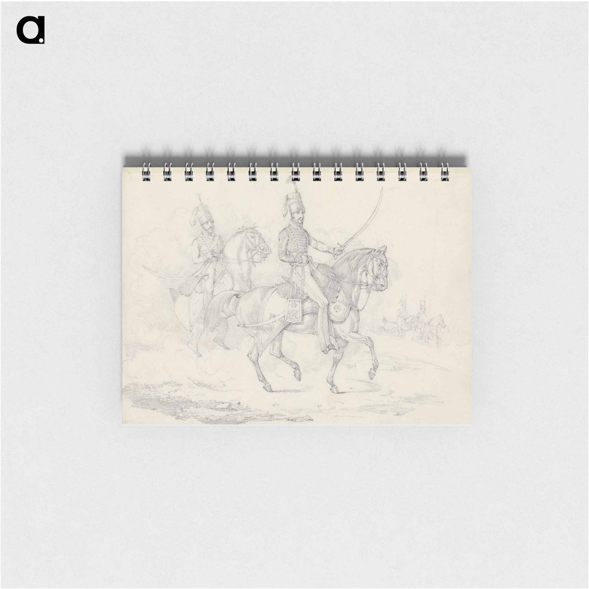 アートメモ帳-Scraps, No. 39: Mounted Hussars
 - イェール大学アートギャラリー Memo.