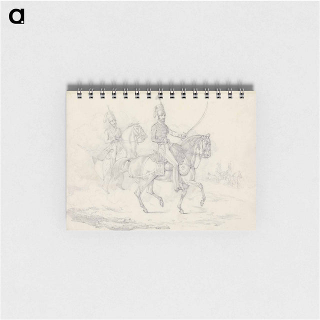 アートメモ帳-Scraps, No. 39: Mounted Hussars
 - イェール大学アートギャラリー Memo.