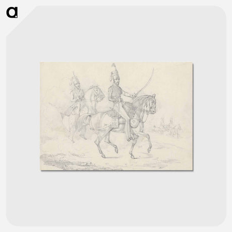 アートポストカード-Scraps, No. 39: Mounted Hussars
 - イェール大学アートギャラリー Postcard.
