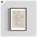 Woman with a child - アーノルド ピーター ワイズ クビンチャン Poster.