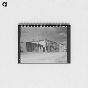アートメモ帳-Scene in Tombstone, Arizona - ドロテア ラング Memo.