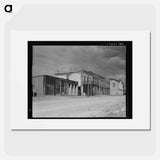 Scene in Tombstone, Arizona - Dorothea Lange Poster.