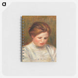 Head (Tête); also called Etude de brodeuse - ピエール オーギュスト ルノワール Memo.