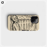 Old woman - アーノルド ピーター ワイズ クビンチャン Phone Case.