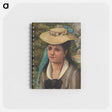 アートメモ帳-Lise in a Straw Hat
 - バーンズ・コレクション Memo.