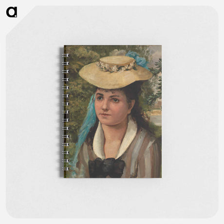 アートメモ帳-Lise in a Straw Hat
 - バーンズ・コレクション Memo.