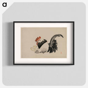 アートポスター-Rooster, Hen, and Chicks
 - クリーブランド美術館 Poster.
