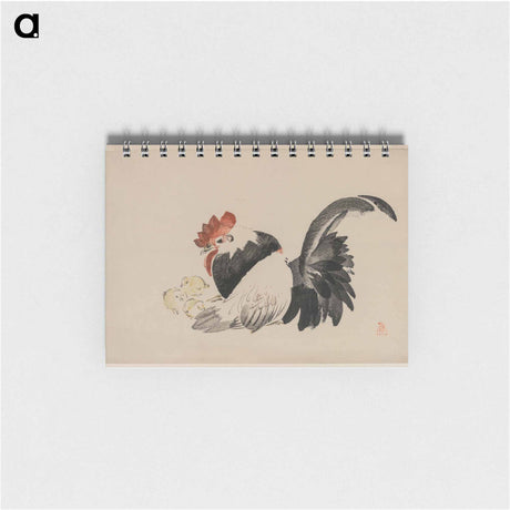 アートメモ帳-Rooster, Hen, and Chicks
 - クリーブランド美術館 Memo.