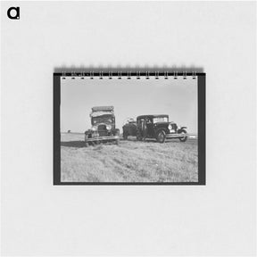 アートメモ帳-Between Tulare and Fresno - ドロテア ラング Memo.