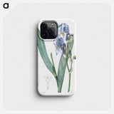 Dalmatian iris illustration - Pierre Joseph Redouté Phone Case.