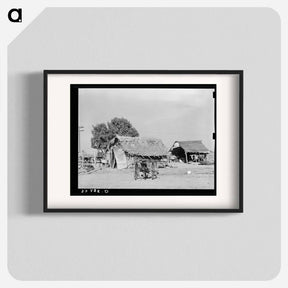 アートポスター-Mexican Farmstead
 - ラッセル リー Poster.