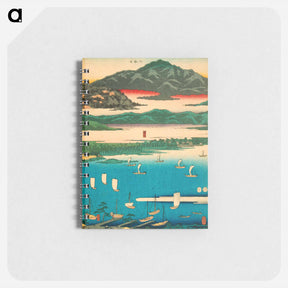 アートメモ帳-Eight Views of Ōmi
 - 歌川 広重 Memo.