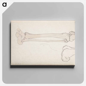 アートパネル-(unknown)part of a sketchbook - アルバート エーデルフェルト Canvas.