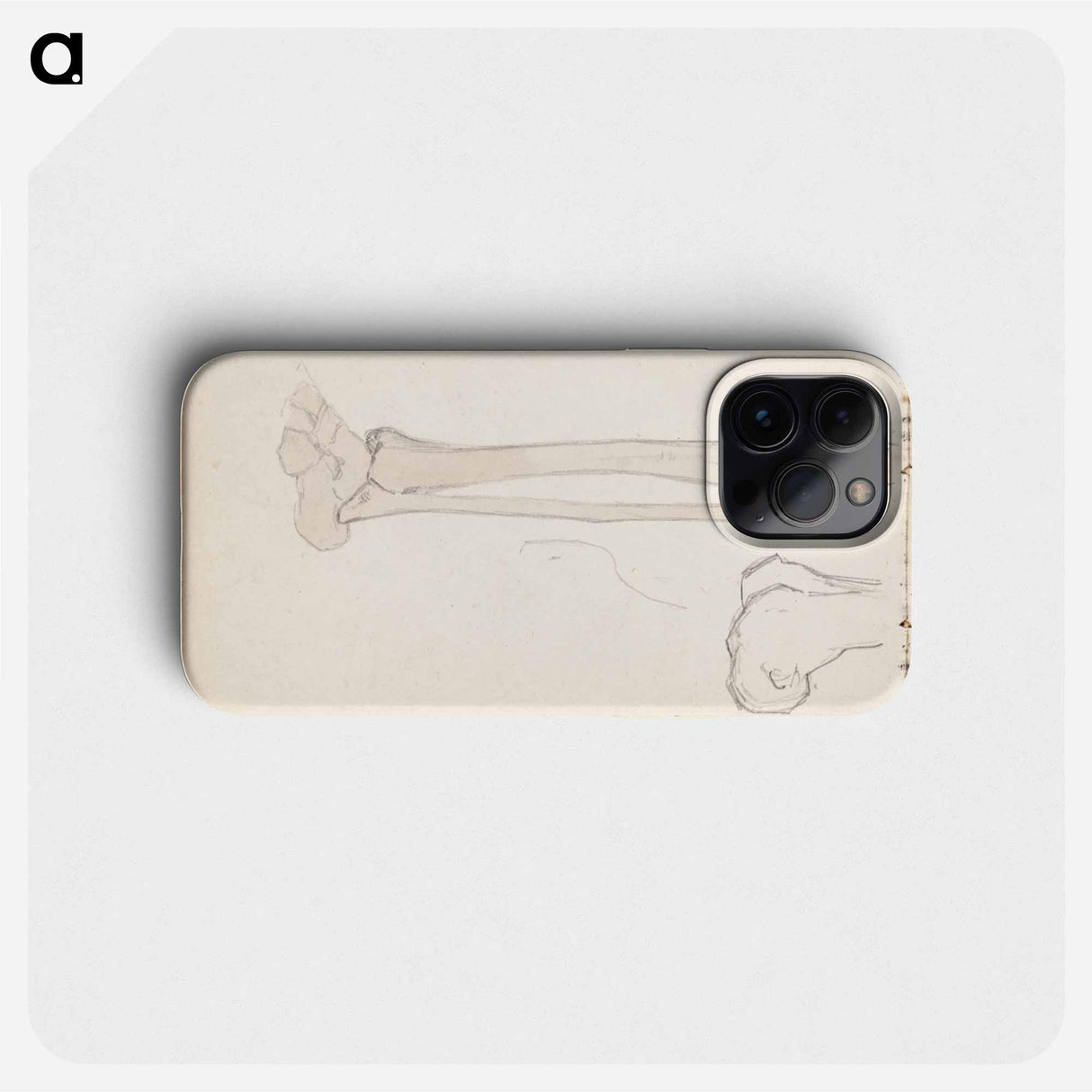 (unknown)part of a sketchbook - アルバート エーデルフェルト Phone Case.