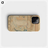 A horse and a dog - アーノルド ピーター ワイズ クビンチャン Phone Case.