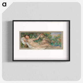 アートポスター-Reclining Nude (La Source)
 - バーンズ・コレクション Poster.