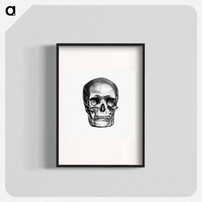 アートポスター-Skull Engraving, Annals of Winchcombe and Sudeley
 - 大英図書館 Poster.