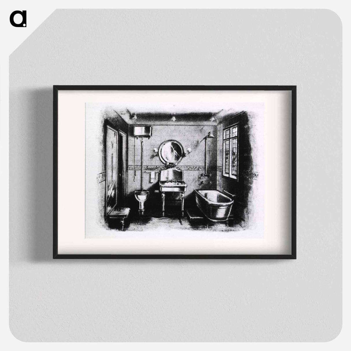 アートポスター-Domestic Bathroom
 - 国立医学図書館 Poster.