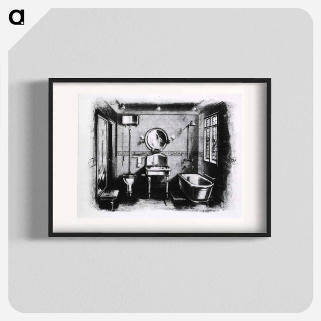 アートポスター-Domestic Bathroom
 - 国立医学図書館 Poster.