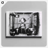 アートパネル-Domestic Bathroom
 - 国立医学図書館 Canvas.