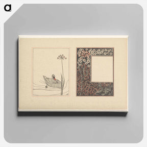 アートパネル-Het leelijke jonge eendje - テオ ヴァン ホイテマ Canvas.