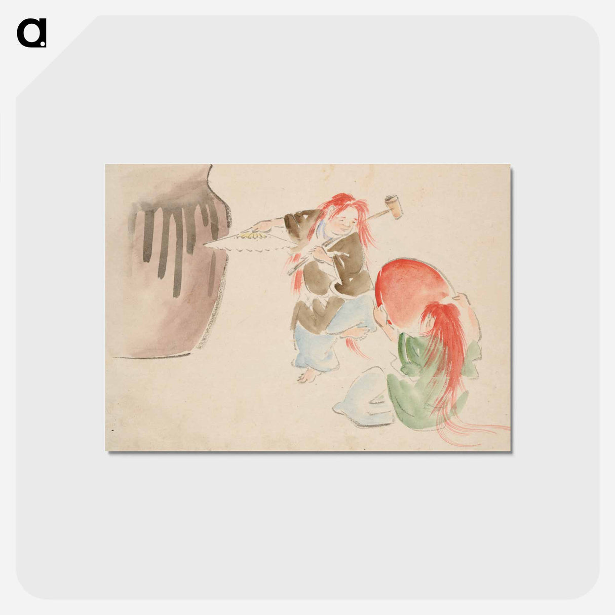 アートポストカード-Album of Ichiryusai Hiroshige's Sketches
 - 歌川 広重 Postcard.