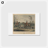 アートポストカード-Huntsman and Whipper-In to the Melton Hounds
 - イェール大学アートギャラリー Postcard.
