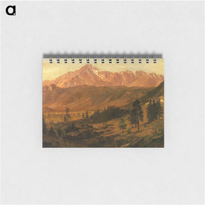アートメモ帳-Pikes Peak - アルバート ビアスタット Memo.