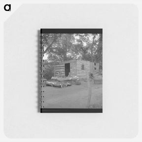 アートメモ帳-People living in miserable poverty. Elm Grove, Oklahoma County, Oklahoma. - ドロテア ラング Memo.