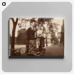 アートパネル-A Corner of the boulevard de la Madeleine
 - ウジェーヌ アジェ Canvas.
