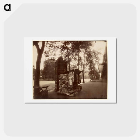 アートポストカード-A Corner of the boulevard de la Madeleine
 - ウジェーヌ アジェ Postcard.