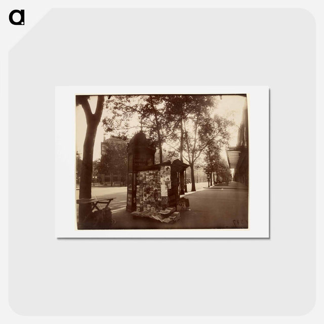 アートポストカード-A Corner of the boulevard de la Madeleine
 - ウジェーヌ アジェ Postcard.