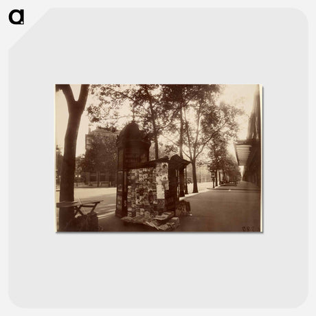 アートポストカード-A Corner of the boulevard de la Madeleine
 - ウジェーヌ アジェ Postcard.