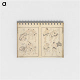 Random sketches by Hokusai volumes 1 to 11 - 葛飾 北斎 Memo.