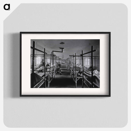 アートポスター-Orthopedic Ward No. 45, Base Hospital No. 27, Angers
 - 国立医学図書館 Poster.