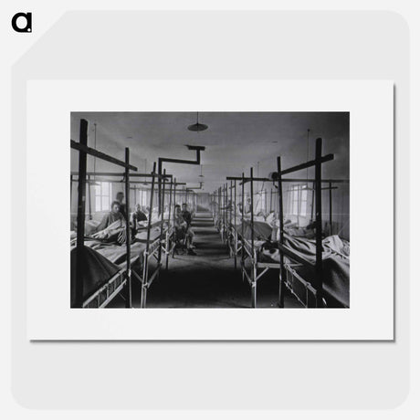 アートポスター-Orthopedic Ward No. 45, Base Hospital No. 27, Angers
 - 国立医学図書館 Poster.