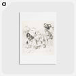アートポストカード-Enfants jouant à la balle - ピエール オーギュスト ルノワール Postcard.