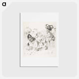 アートポストカード-Enfants jouant à la balle - ピエール オーギュスト ルノワール Postcard.